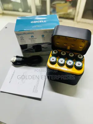 8 Slot AA Rechargeable Batteries