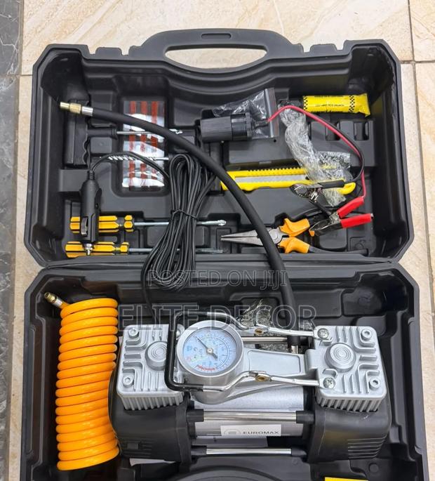 12V Portable Double Cylinder Air Compressor Repair Kit – 150 PSI