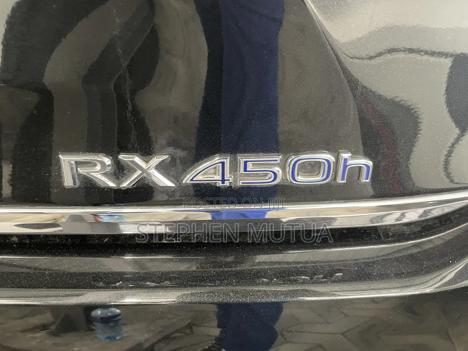 Lexus RX 450h F Sport AWD 2019 Black