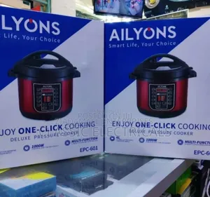 Home Use Ailyons 6L Pressure Cooker. Large Capacity