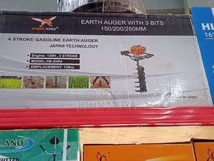Gasoline Earth Auger With 3Bits