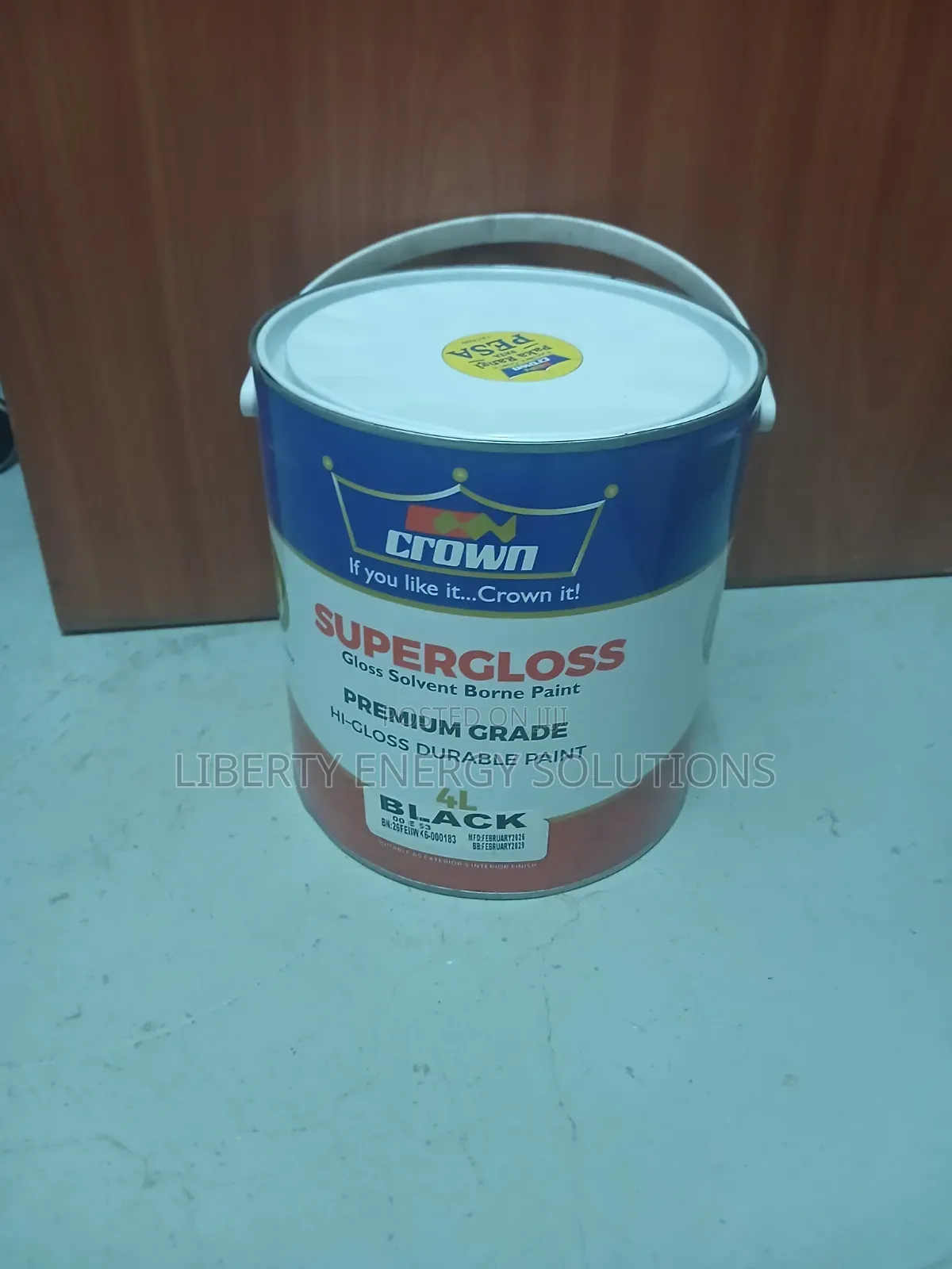 Supergloss Paint 4litre