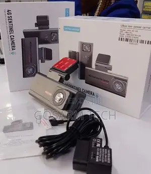 Front and Rear 4G Sentinel Dual Lens Dashcam Ubox Vehicle Camera
