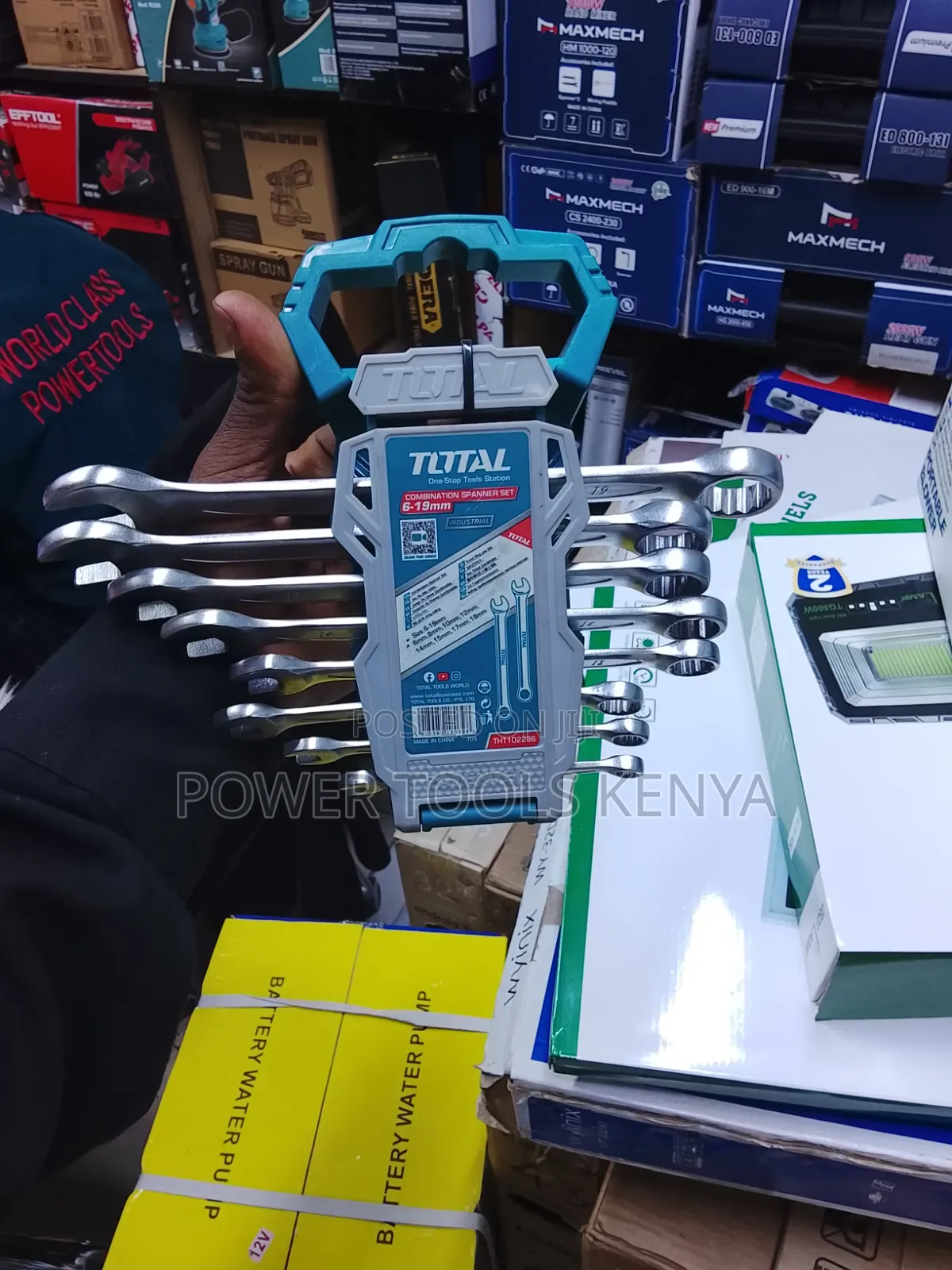 QTOTAL Combination Spanner Set," 
