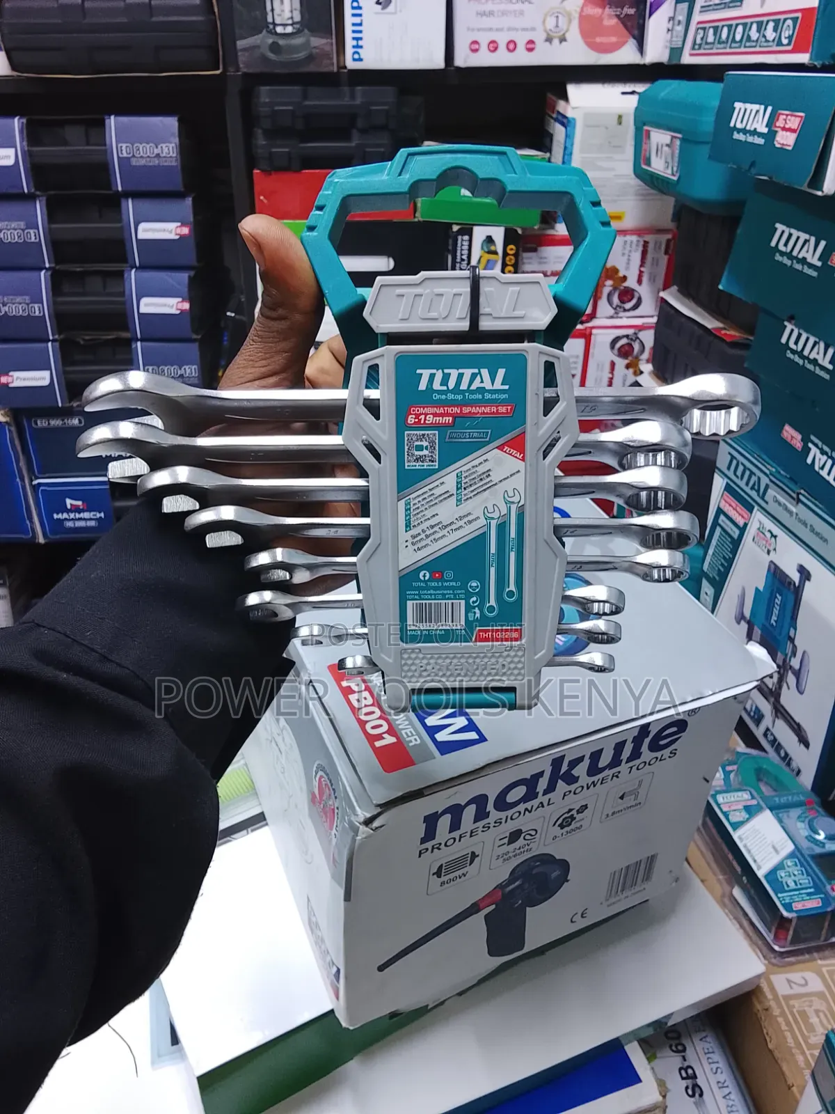 TOTAL Combination Spanner Set**