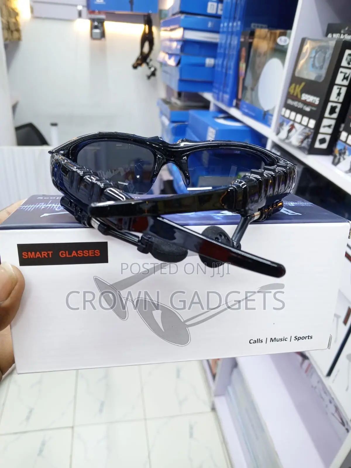 Sports Bluetooth Sunglasses With Mic for Cycling Driving