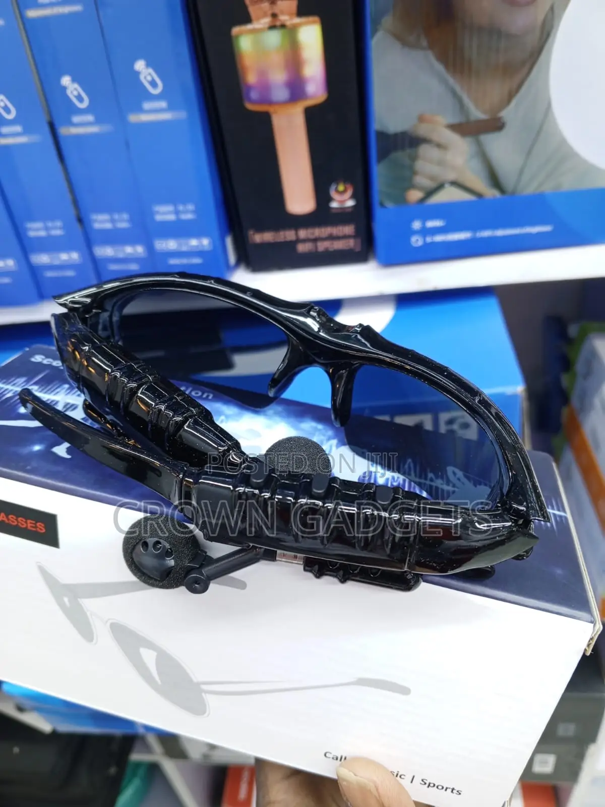 Sports Bluetooth Sunglasses With Mic for Cycling Driving
