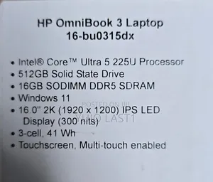 New Laptop HP 16GB AMD Ryzen 3 SSD 16 GB