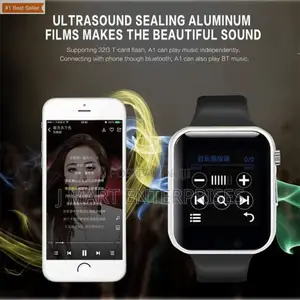 Smartwatch With SIM Card Support Memory Card Bt Calling