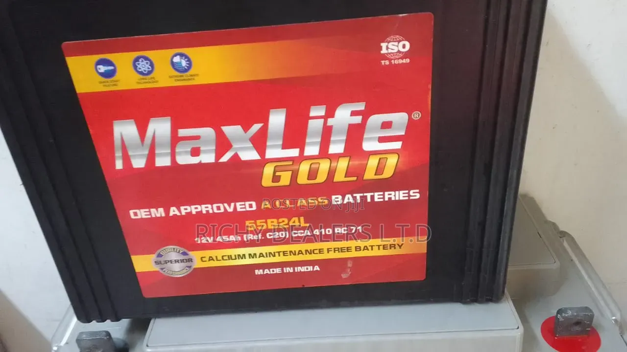 Maxlife Ns60Mf 12v/45Ah Car Battery