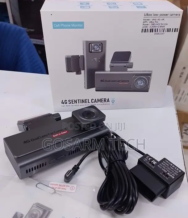 4G Dashboard Dual Camera Dashcam Front and Inside Car Camera