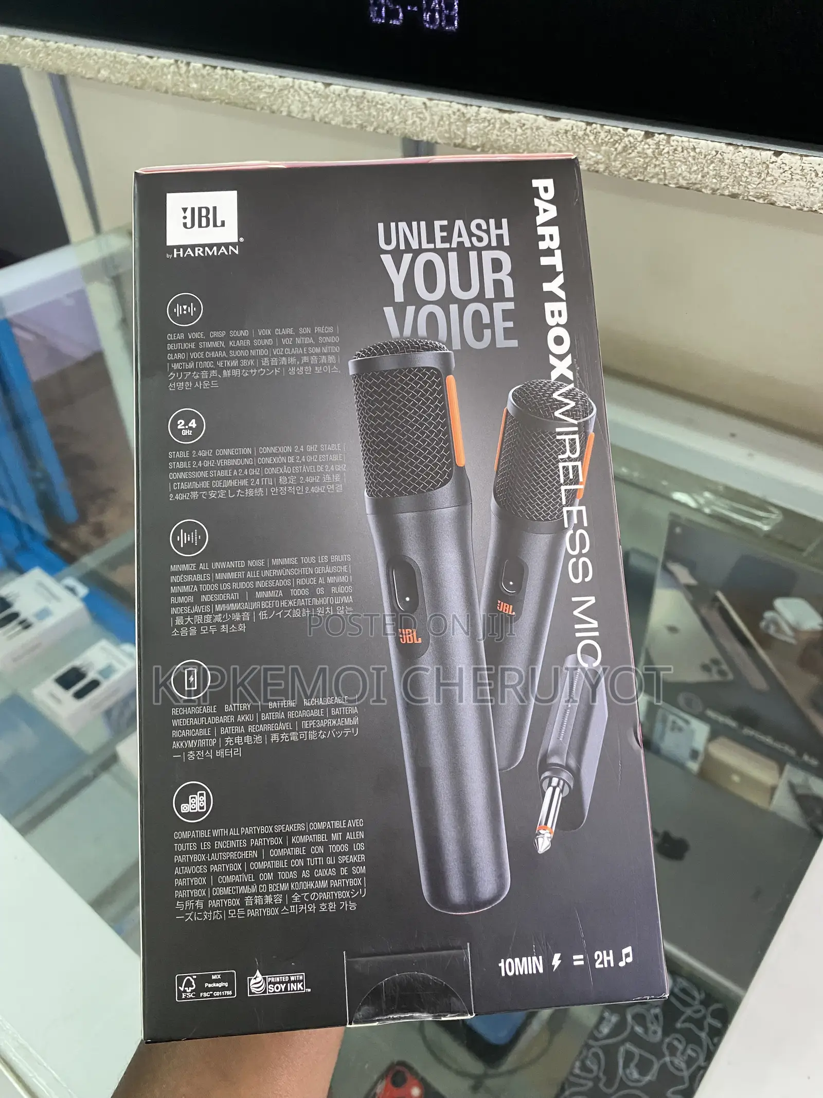 JBL PartyBox Wireless Microphone