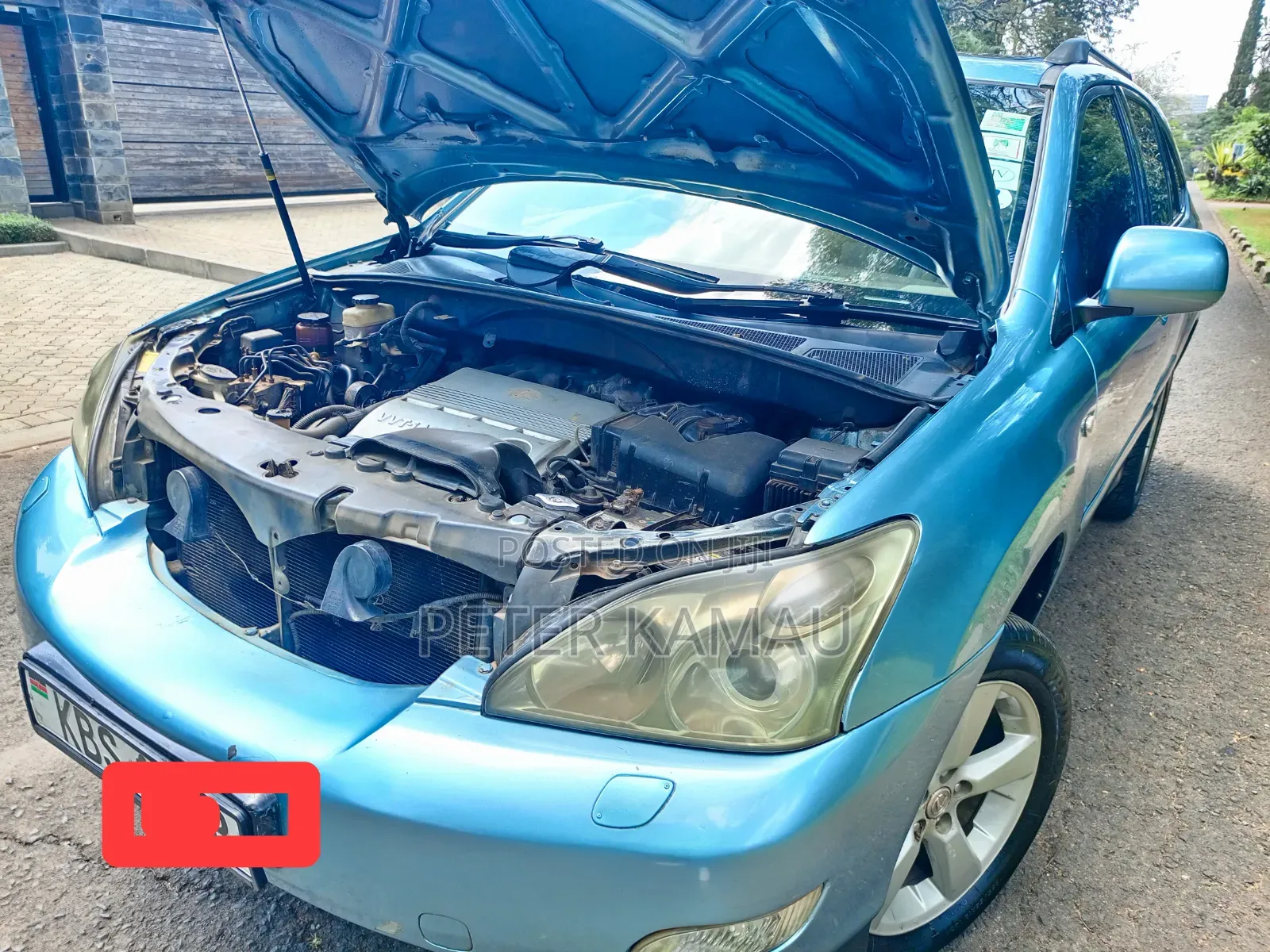Toyota Harrier 2005 Blue