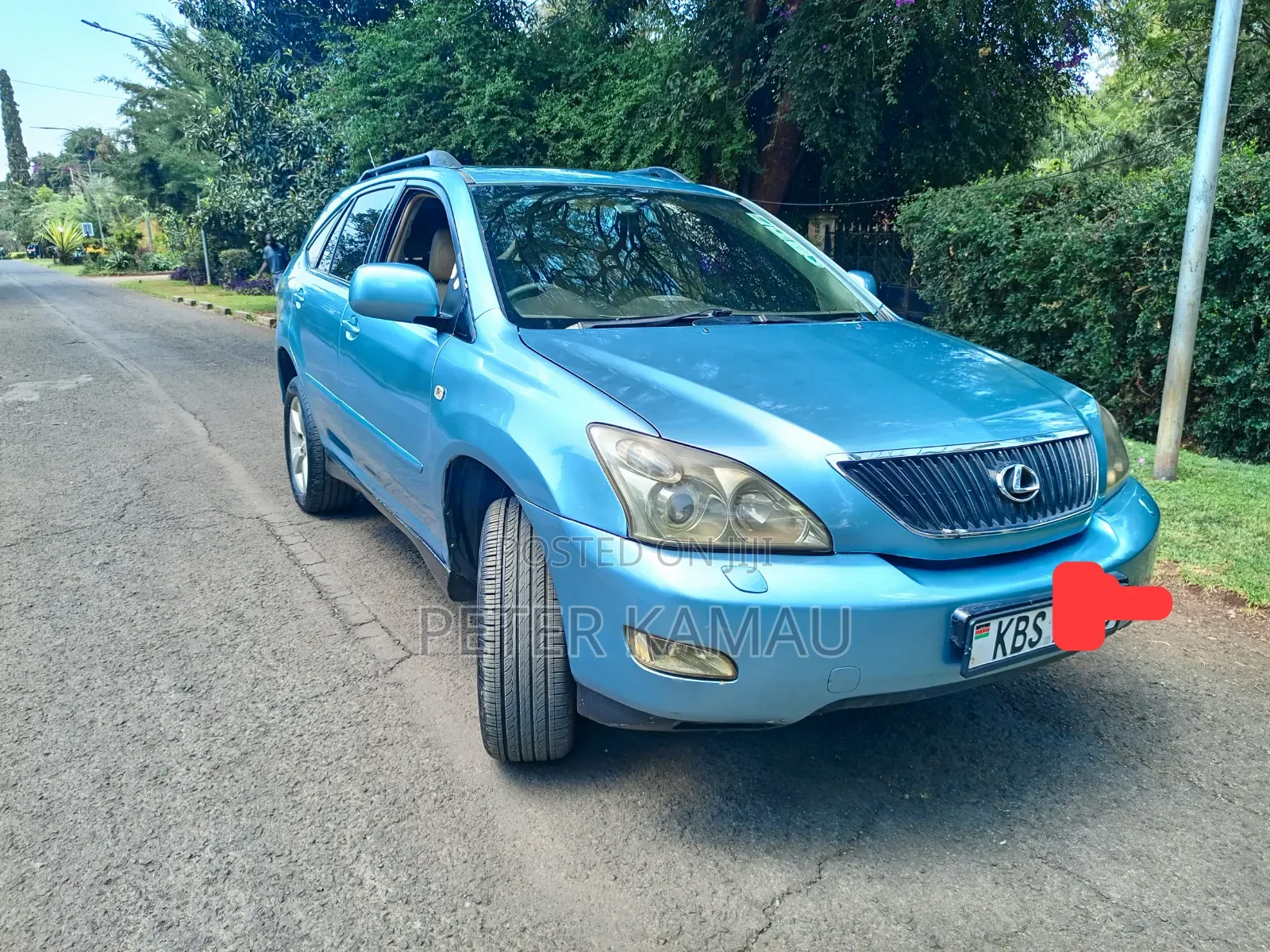 Toyota Harrier 2005 Blue