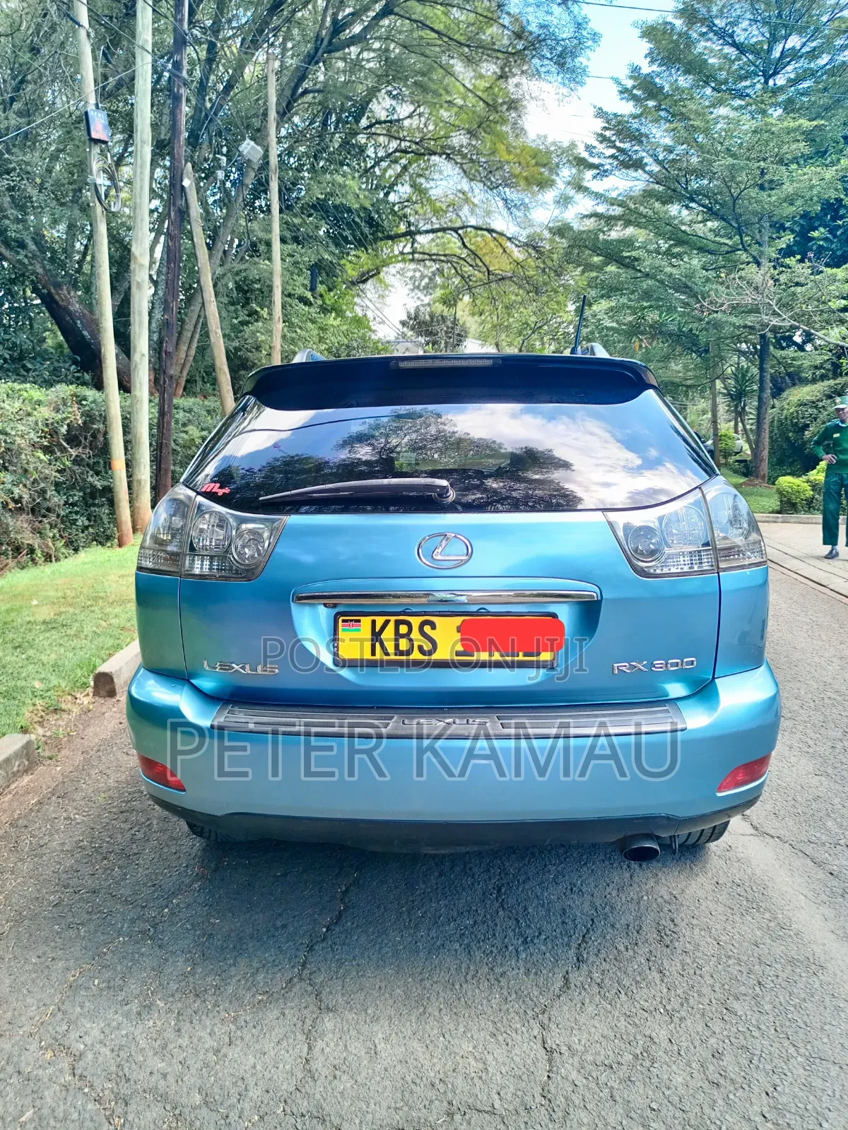 Toyota Harrier 2005 Blue