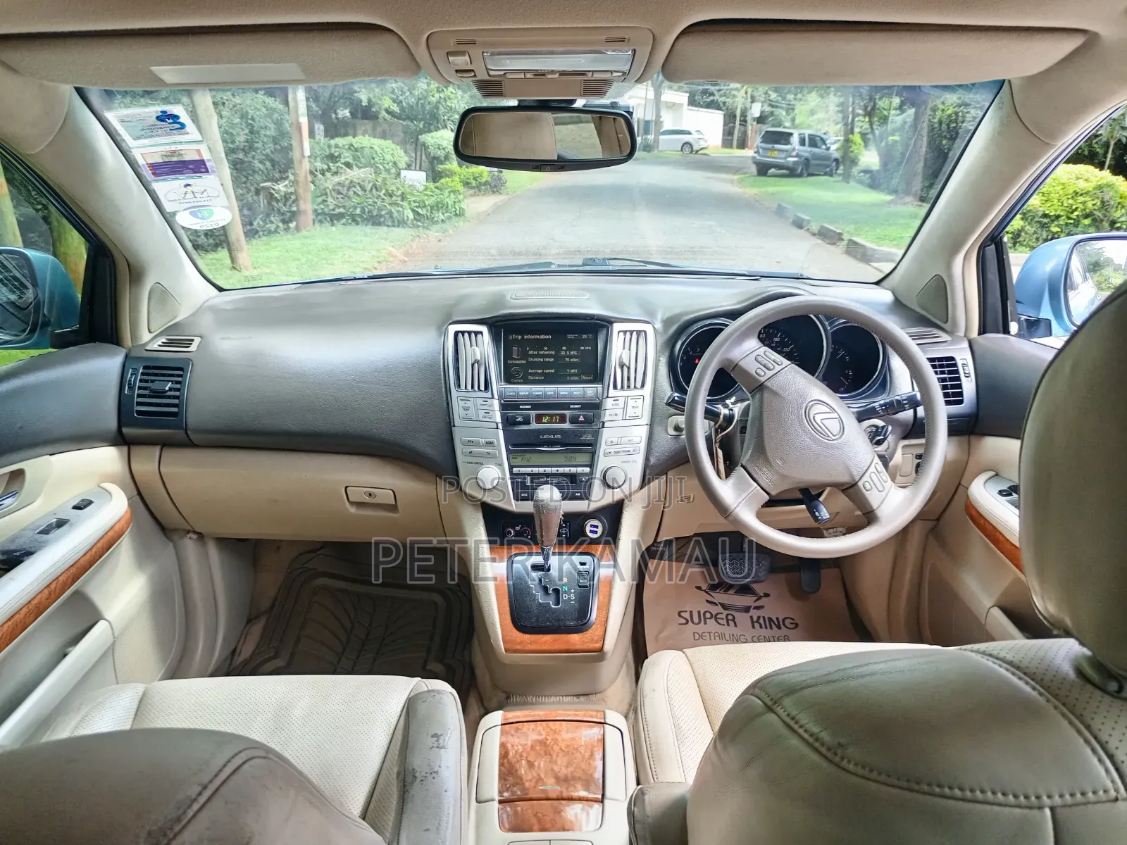 Toyota Harrier 2005 Blue