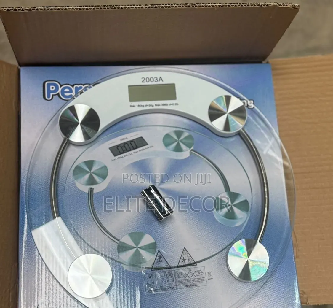 Digital Bathroom Weighing Scale – Accurate Body Weight Measurement
