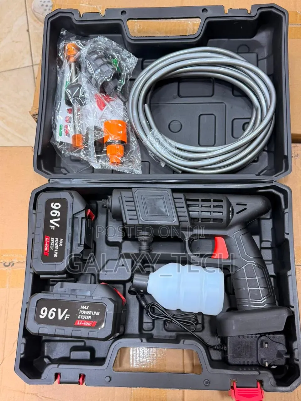 96V Cordless High Pressure Washer Gun Kit