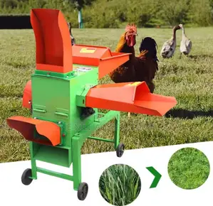 New Style Animal Silage Chaff Grass Cutter Feed Fodder Chopper Machine