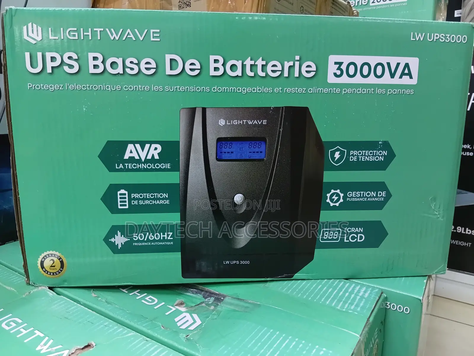 Light Wave Ups Battery Backup 3000VA Universal Outlet