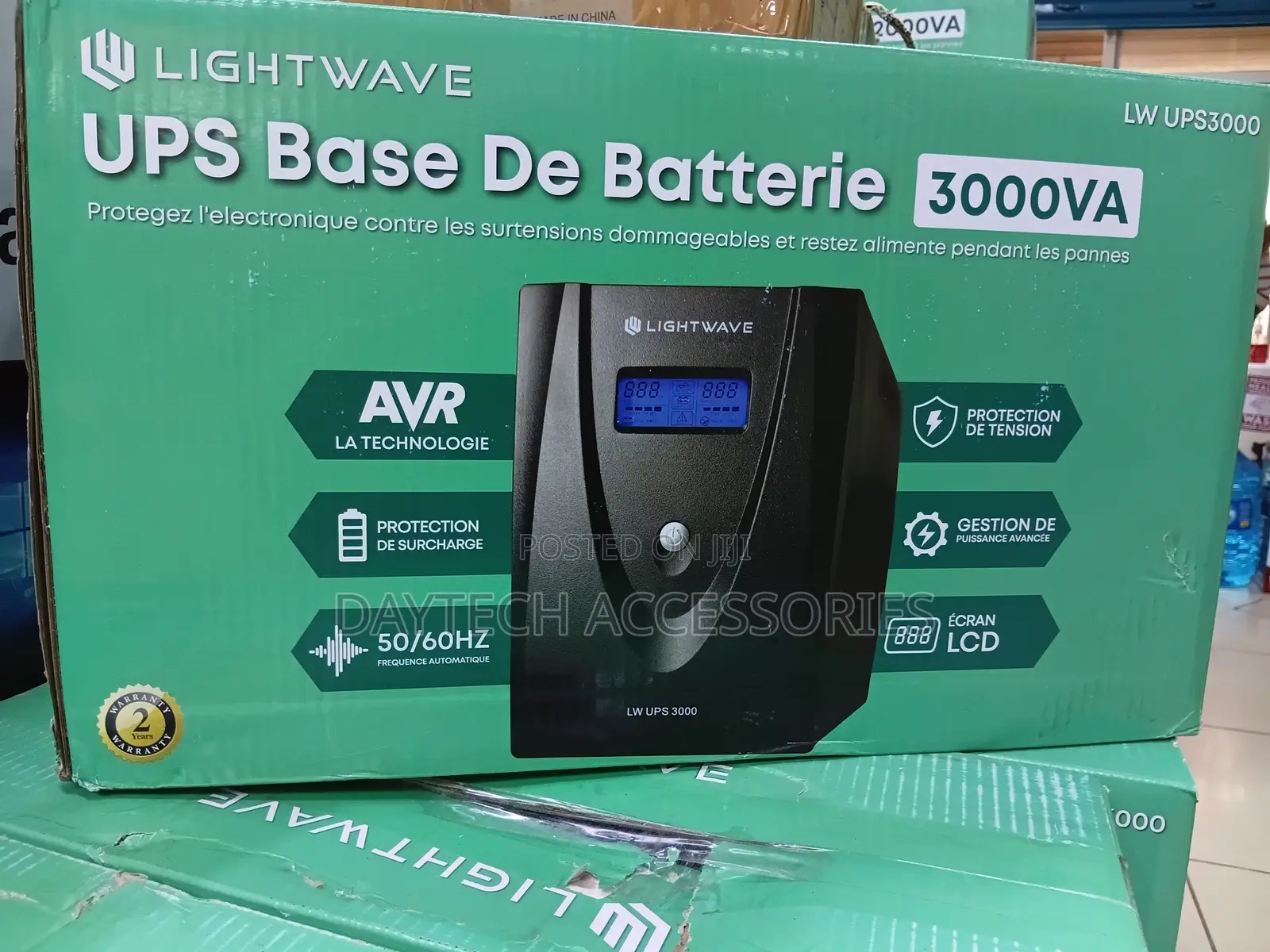 Light Wave Ups Battery Backup 3000VA Universal Outlet
