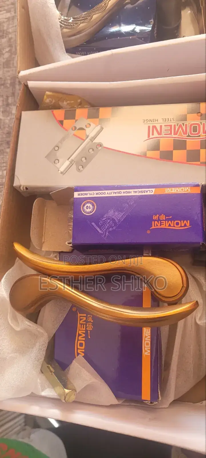 Locks and Hinges Available for Sale