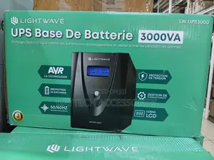 Lightwave 3000VA Back-Up UPS - Black