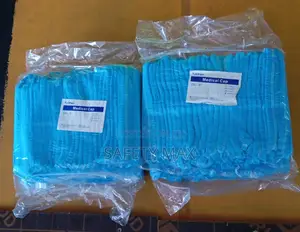 Disposable Hair Net White/Blue