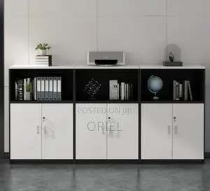 Office Credenza : 6-Door Credenza for Office Documents Files