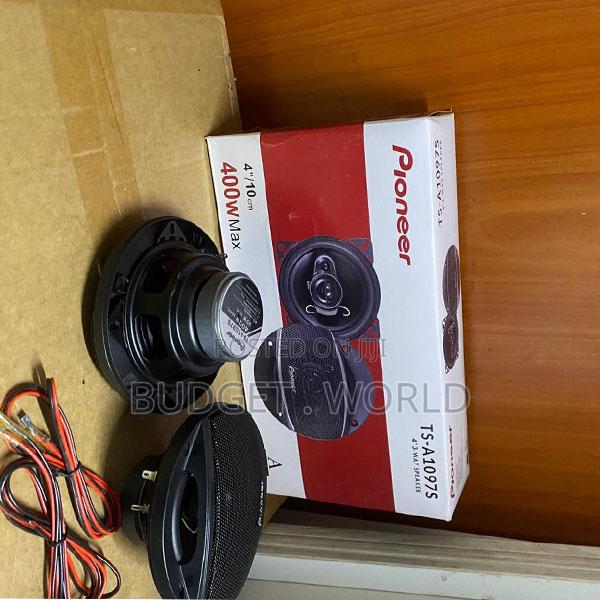Pioneer TS-A1097S 4-Inch 3-Way Car Speakers