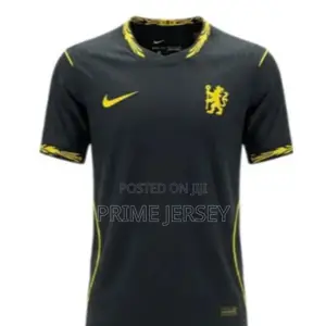 Chelsea FC Black Gold Football Jersey 2026/2027