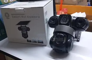 WIFI 6mp Triple Lens Solar PTZ Camera All-Weather Security Camera