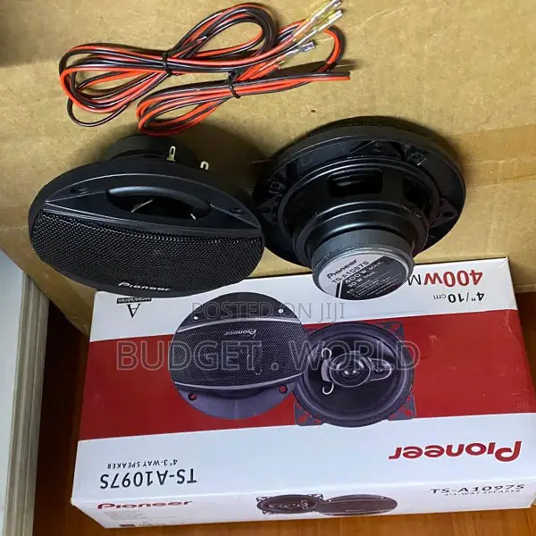 Pioneer TS-A1097S 4" 3-Way Coaxial Car Audio Speakers