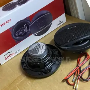 Pioneer TS-A1097S 4" 3-Way Coaxial Car Audio Speakers