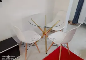 Roued Dining Table5500 and a Chair2800