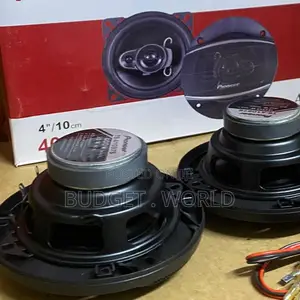 Pioneer TS-A1097S 4 Inch 3-Way Full Range Speakers