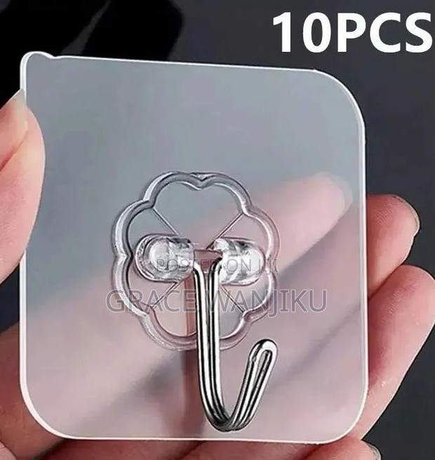 *10PCS Transparent Stainless Steel Strong