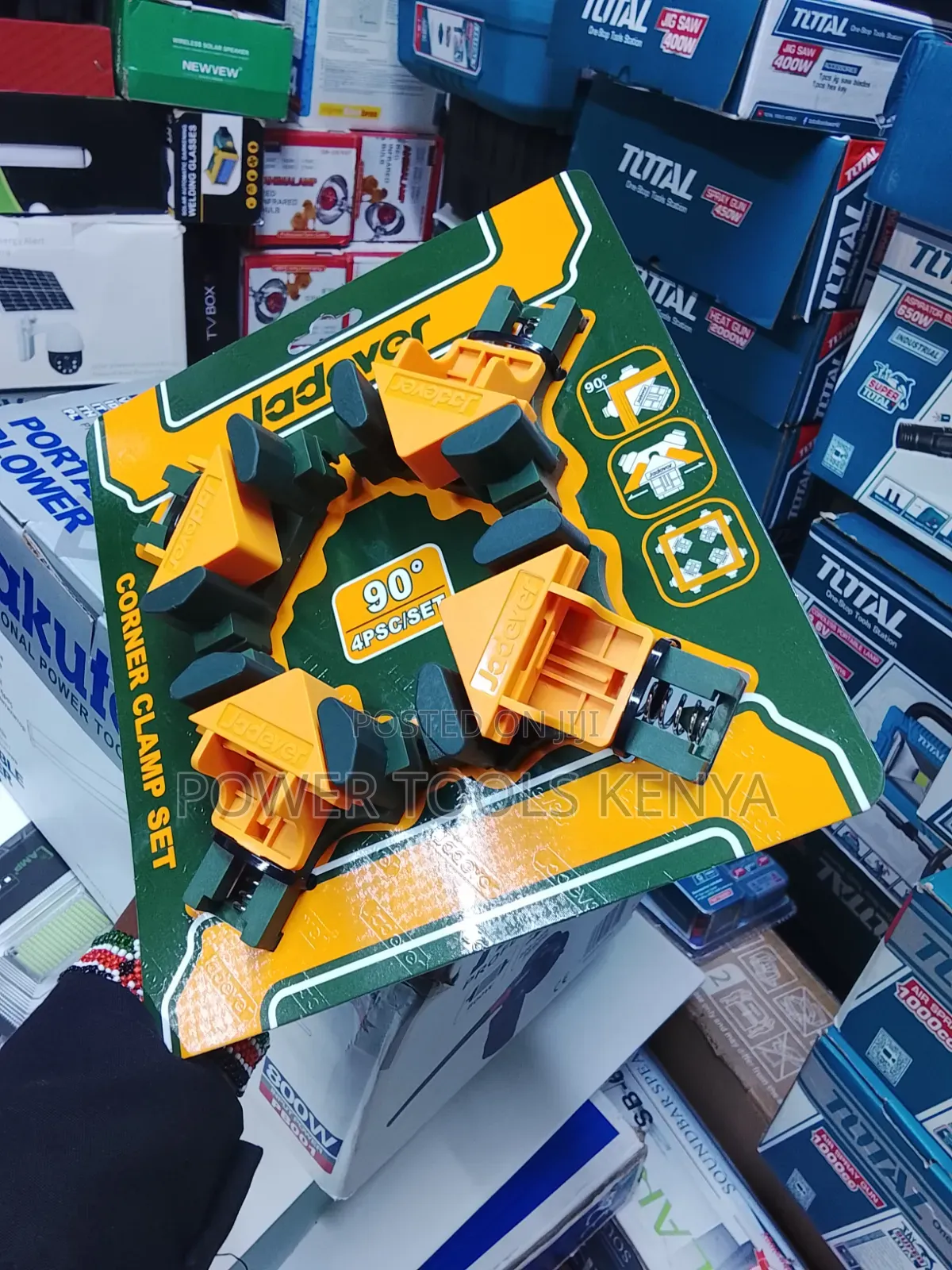 Jadever 90° Corner Clamp Set,.,.,.