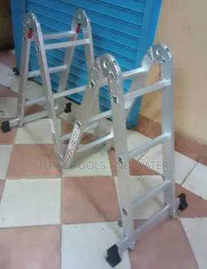 Construction Multipurpose Aluminium Ladder 12 Ft Long 150 Kg Max Load