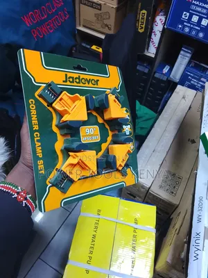 Jadever 90° Corner Clamp Set 