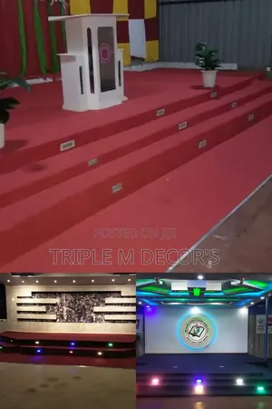 Neat Finish Delta 4mm Wall to Wall Carpet for Modern Church Altars