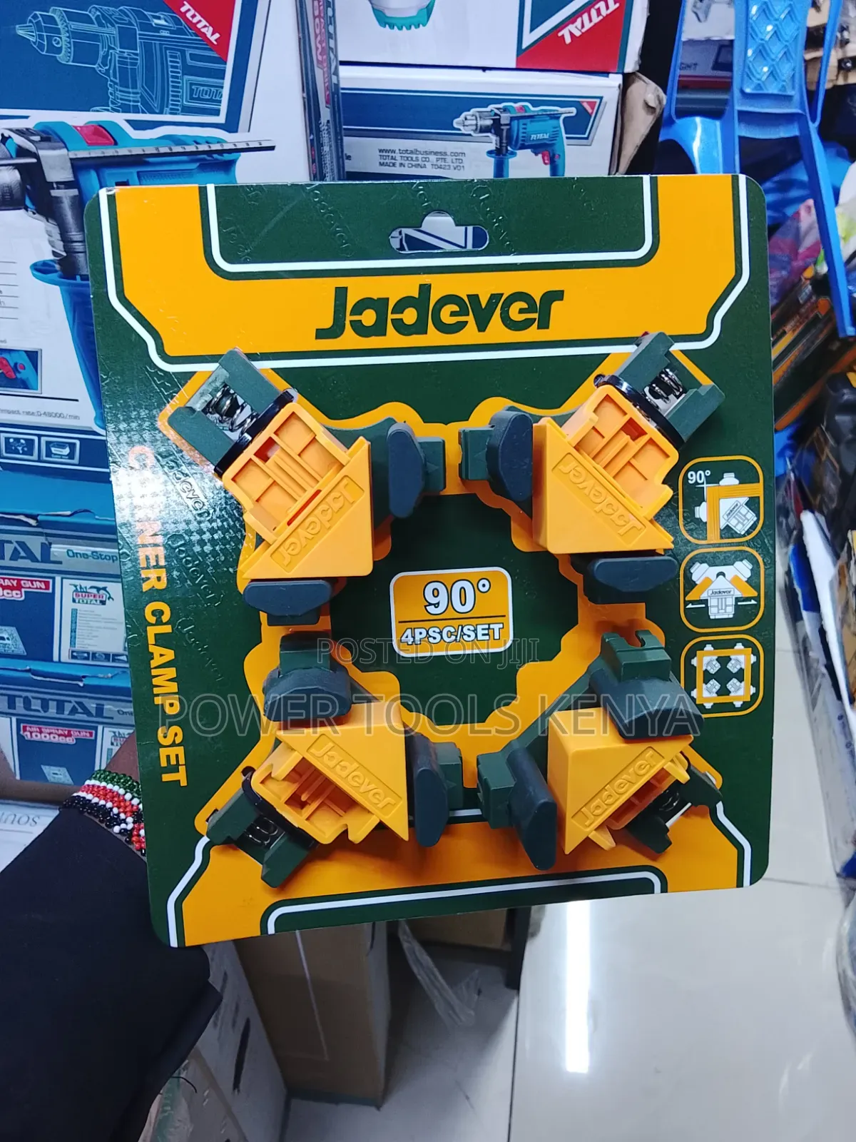 Jadever 90° Corner Clamp Set ,.,