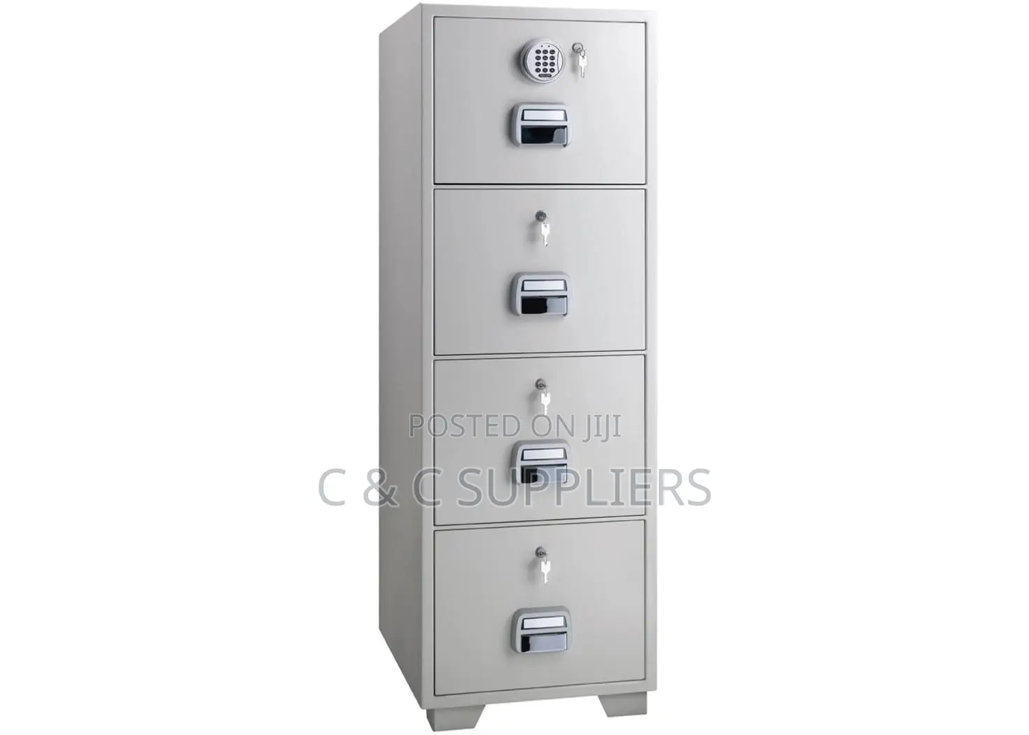 266 KGS 4 Drawer Diplomatic Safe Cabinet