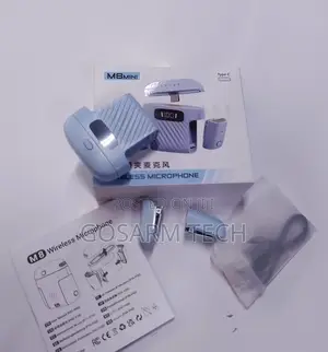 M8 Mini Wireless Microphone – Ideal for TikTok, Reels YouTube