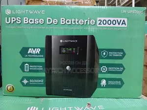 Lightwave 2000VA Offline UPS Backup Battery.
