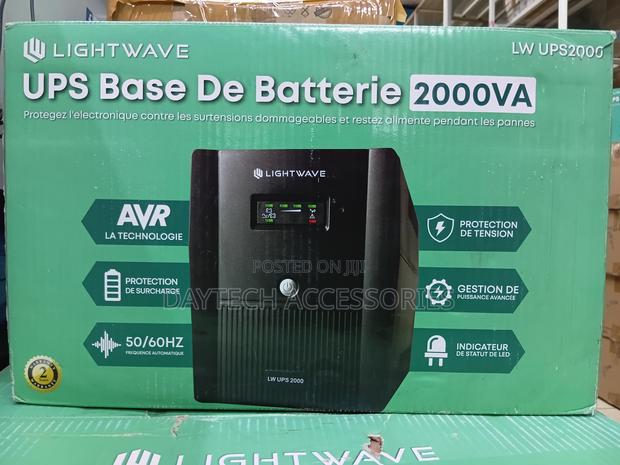 Lightwave 2000VA Offline UPS Backup Battery. - thumbnail 3