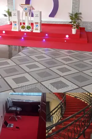 Easy to Clean Delta 4mm Wall to Wall Church Pulpit Carpet