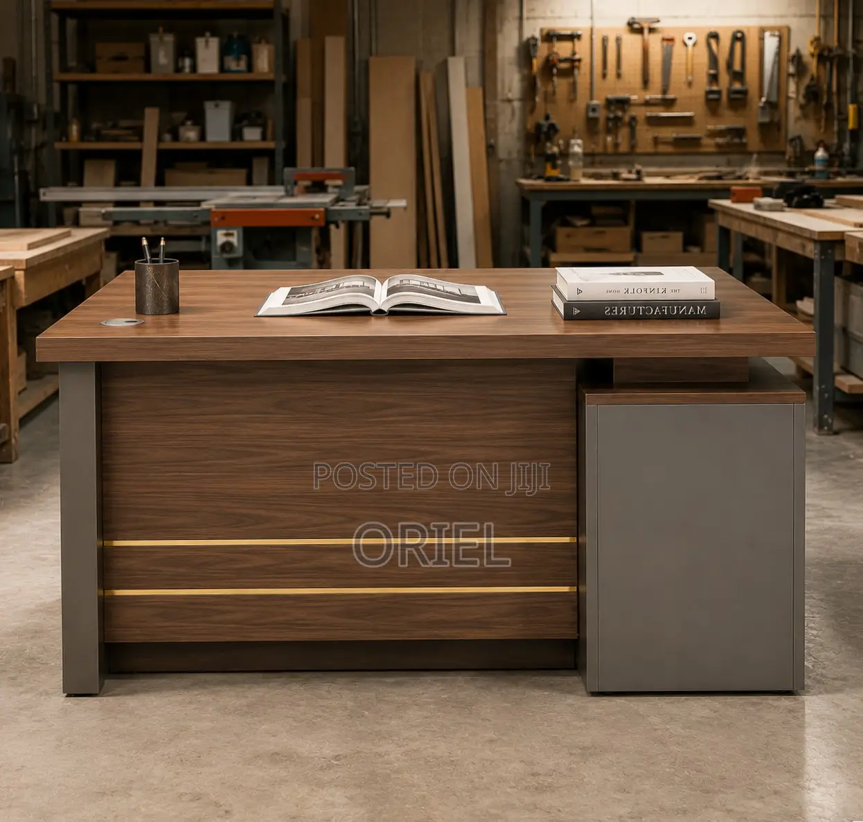 Office Desk : 1.4M Executive Corporate Work Staff Desk