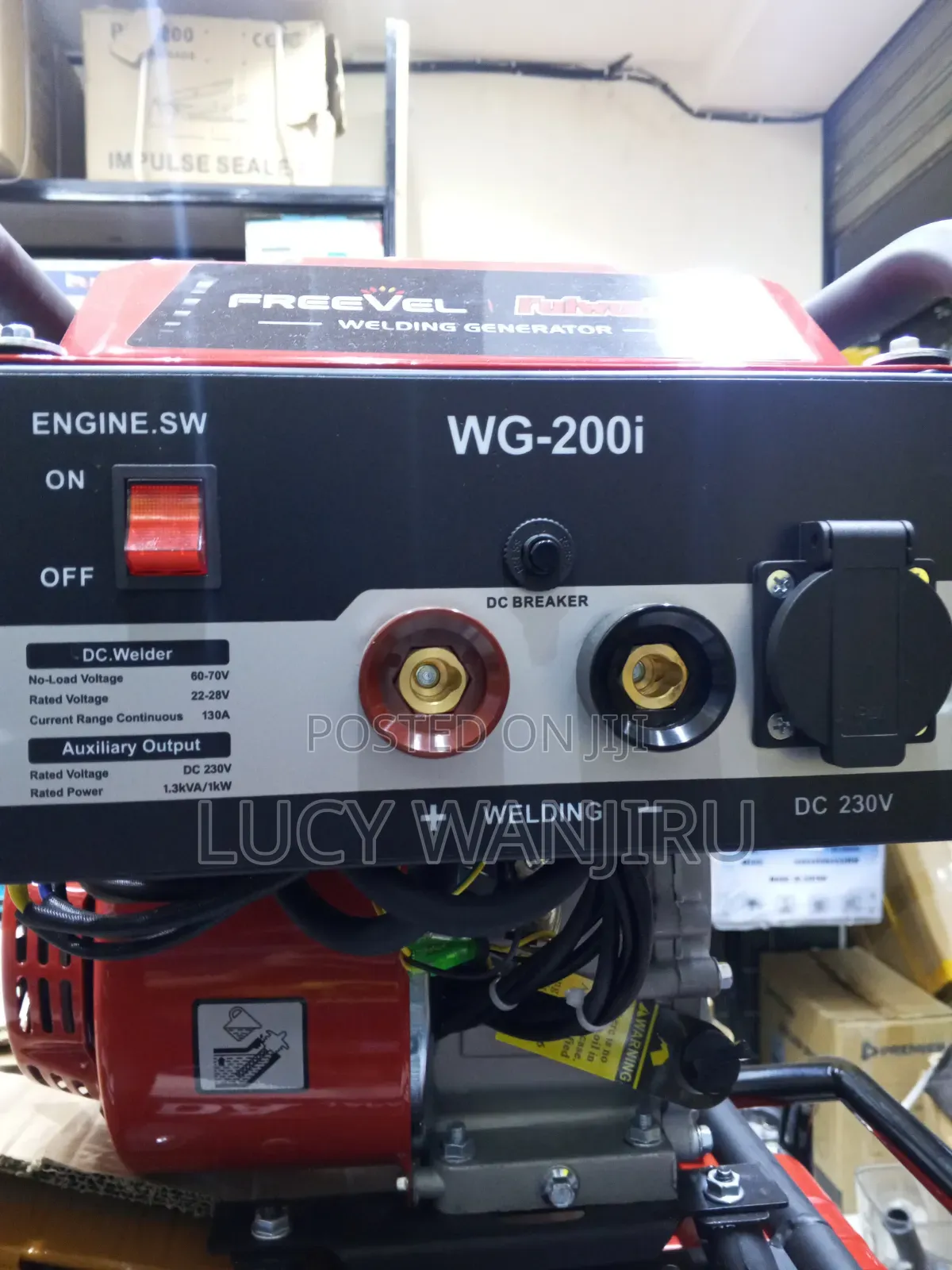 WG 200i Welding Machine Generator/ Freevel Generator