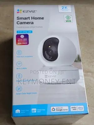 3MP Rotating Wifi Smart Home Indoor PTZ Camera With Lan Port Ezviz TY1